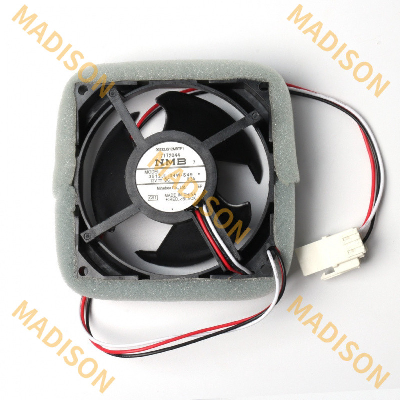 พัดลมระบายความร้อน Samsung NMB-mat 3612 JL-04 W-s 49 DC 12V 0. 3 ก