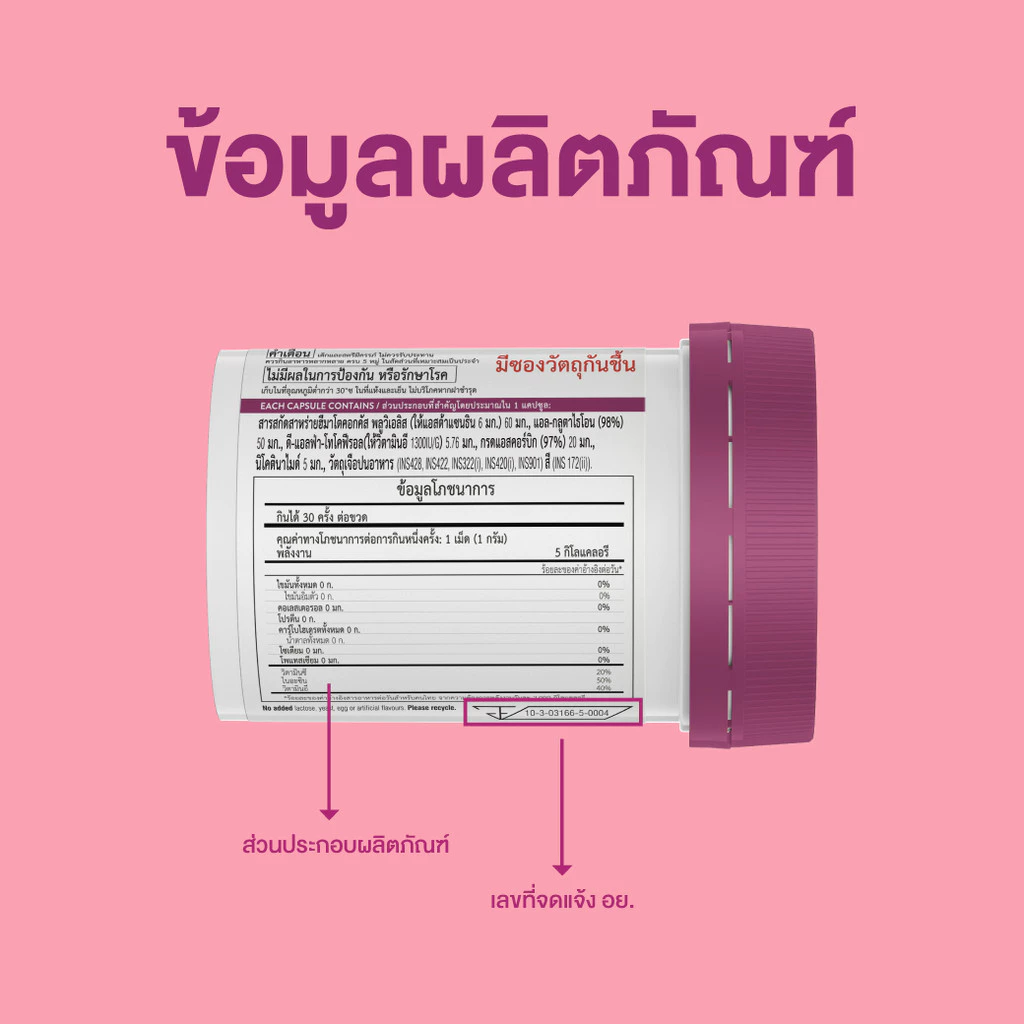 [แพ็คx2] SWISSE ASTAXANTHIN + GLUTA สวิสเซ แอสต้าแซนธิน + กลูต้า, 30 เม็ด thumbnail 4