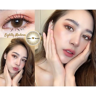 🔥คอนแทคเลนส์✨ขนาดมินิ✨Lightly Modern (Luxzylens)