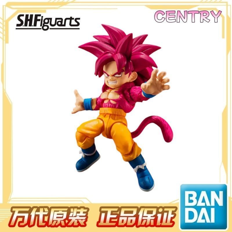 พร้อมสต็อก SHF Dragon Ball Super Saiyan 4 Son Goku Super Four DAIMA เคลื่อนย้ายได้