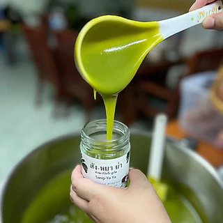 สังขยาไข่ใบเตย สูตรไร้แป้ง (Pandan Custard)
