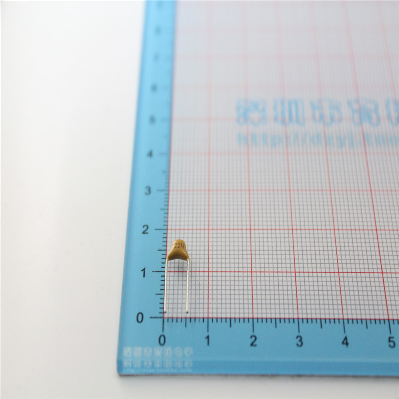 Unique Capacitor 224 220NF 50V Pitch 5.08MM Stepless Capacitor 50 ชิ้น