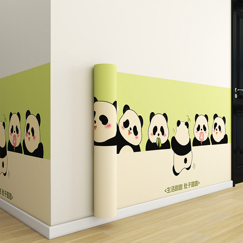 Preferred# stickers, self-adhesive wallpaper, waterproof and moisture-proof cartoon wallpaper, panel