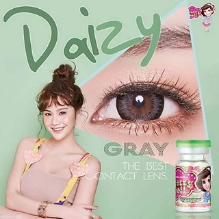 คอนแทคเลนส์ รุ่น Daizy/Daisy มี สีเทา/ตาล Gray/Brown มีค่าสายตา (0.00)-(-10.00)