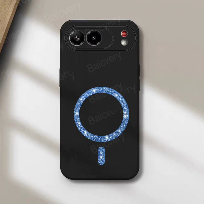 Matte Soft TPU สําหรับ ZTE Nubia AIR Pro พร้อมสติกเกอร์แม่เหล็กสําหรับกรณี NUBIA AIR 5G