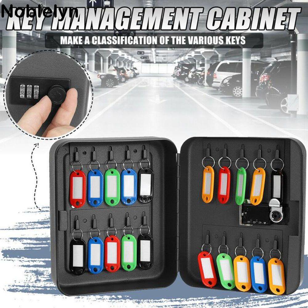 NOBLELYN Key Safe Metal Locking รหัสผ่าน Office Car Key Box
