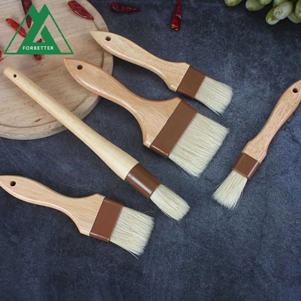 FORBETTER Pastry Brush BBQ ทําอาหารหมูป่าขนแปรงครัวย่างเครื่องมือหมัก