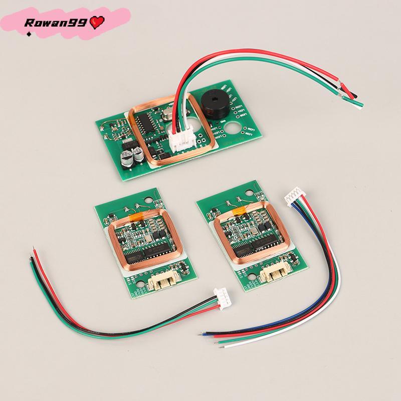เครื่องอ่านบัตรประจำตัวโมดูล IC ไร้สาย13.56MHz 125Hz ความถี่คู่ WG34 WG26/UART 5V 12V