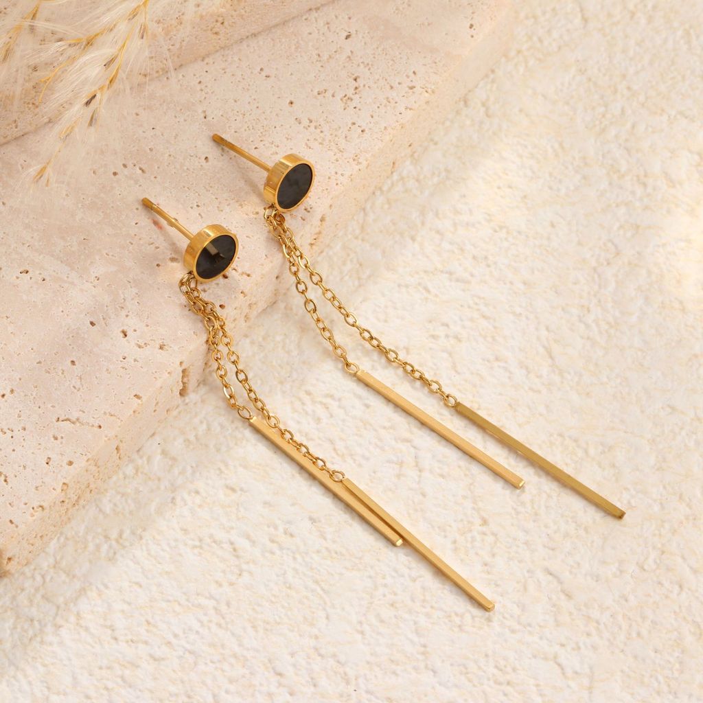Preferred#Korean-style simple and unique earrings for women Super fairy-like versatile circle earrin