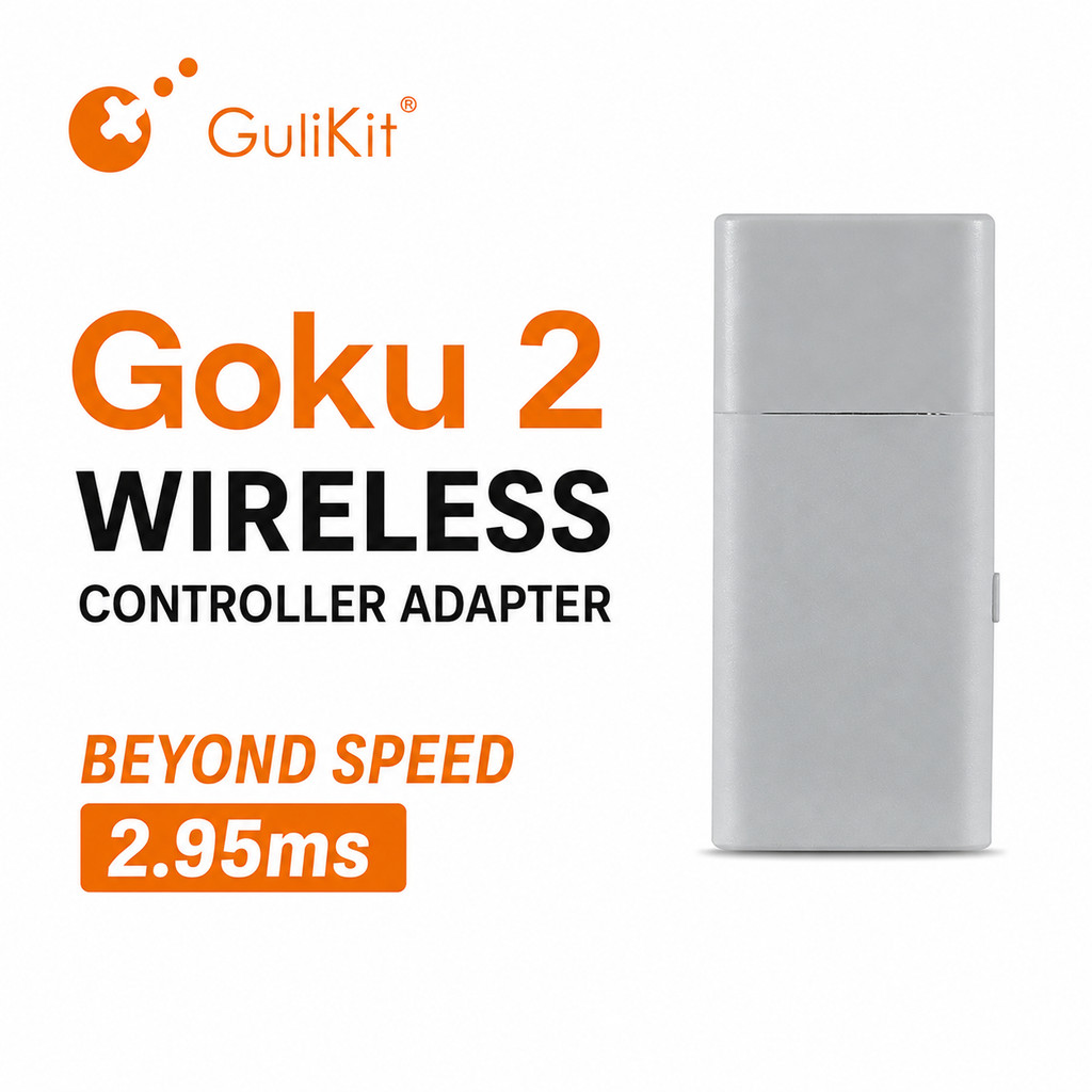 Gulikit Goku 2 NS36 Wireless Controller Adapter Receiver สําหรับ Windows Switch 1/2 PS4 Android Xbox Series S/X,Xbox One Platform