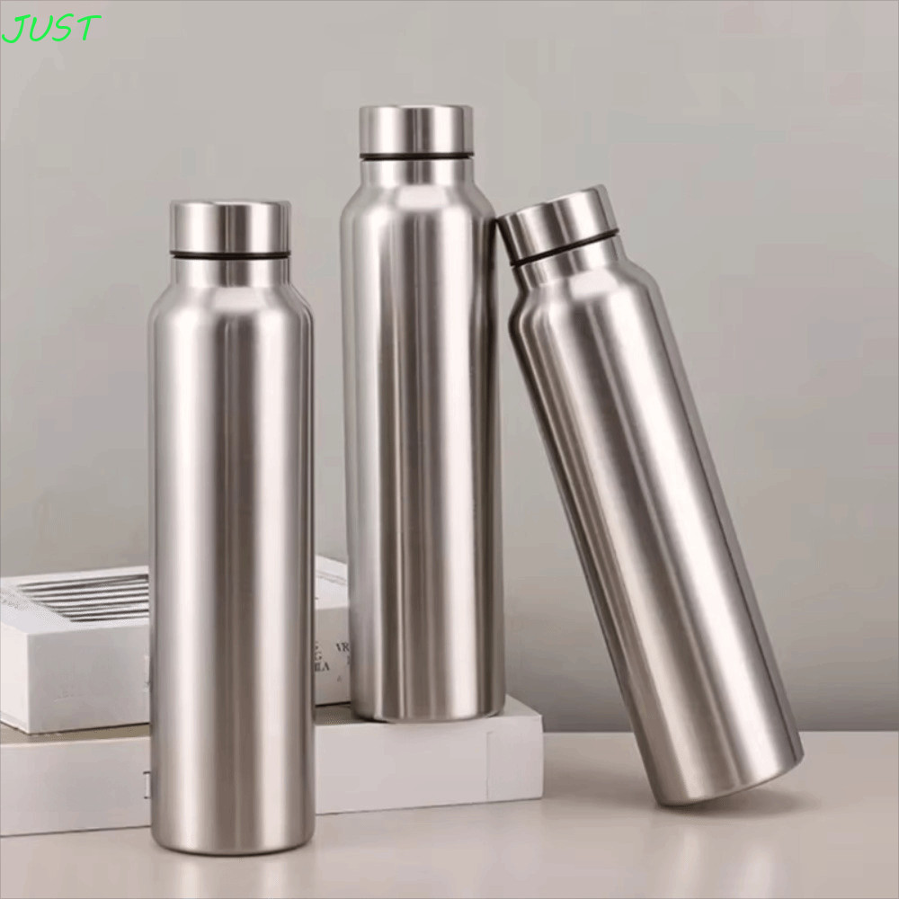 JUST Sport Water Bottle, 1000Ml Single-layer Drink Bottle, Portable Leakproof Drop-proof Stainless S