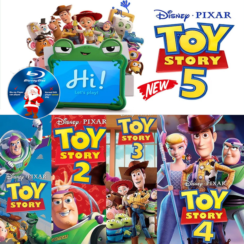ANIME-BLURAY Toy Story 5 (2026) Toy Story 1-4 COLLECTION