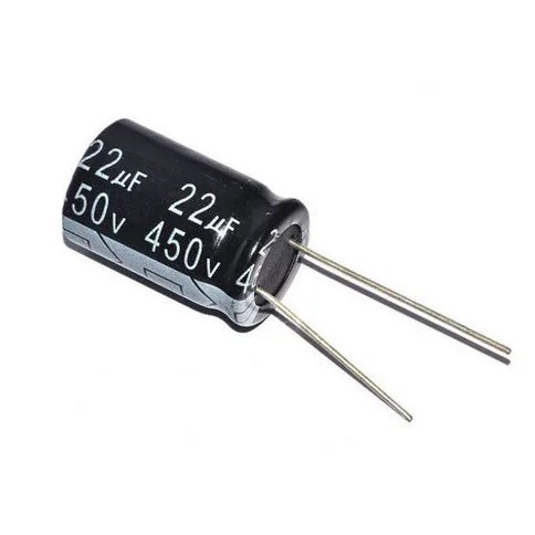 50 ชิ้น 450V22UF ตัวเก็บประจุไฟฟ้า 22UF 450V 13*20 มม.