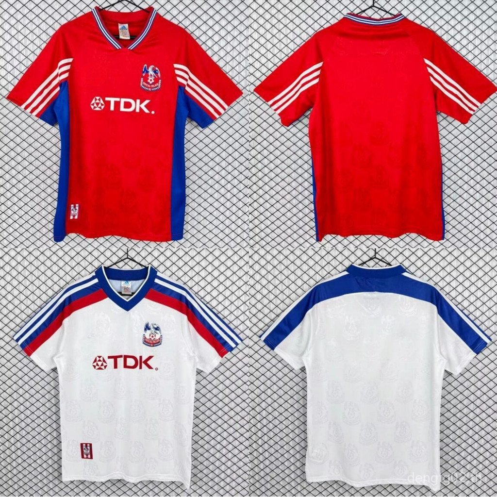 98/99 Crystal Palace Home & Away เสื้อฟุตบอลแฟนย้อนยุค