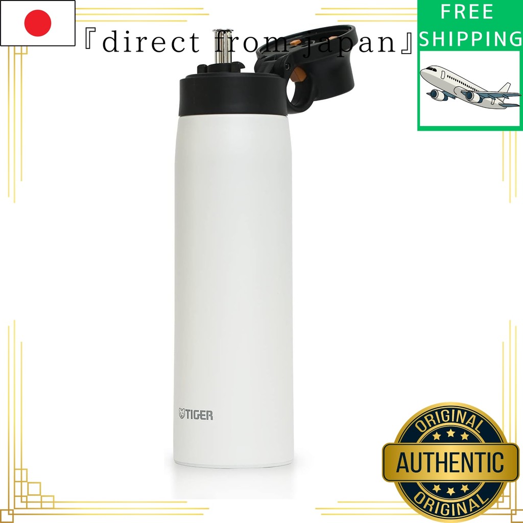 【DIRECT FROM JAPAN】Tiger Thermos Water Bottle 500ml Stainless Steel Straw Mug Bottle Stainless Steel