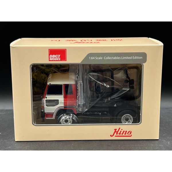 DBGT 1/64
Hino Super Dolphin SH Eagle Truck Tractor Diecast Model. Hino Red/White