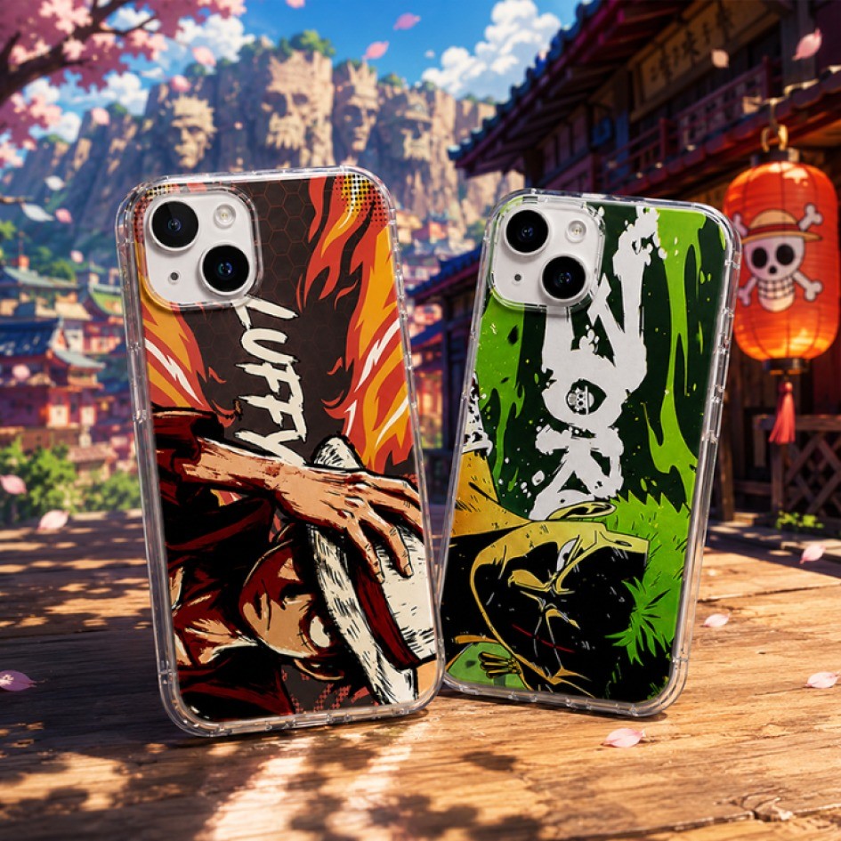 HP Anime One Piece Luffy Zoro Clear Caseเคสโทรศัพท์ระดับพรีเมียมสําหรับOPPO A6C A6 - A6X - A6T - A6S