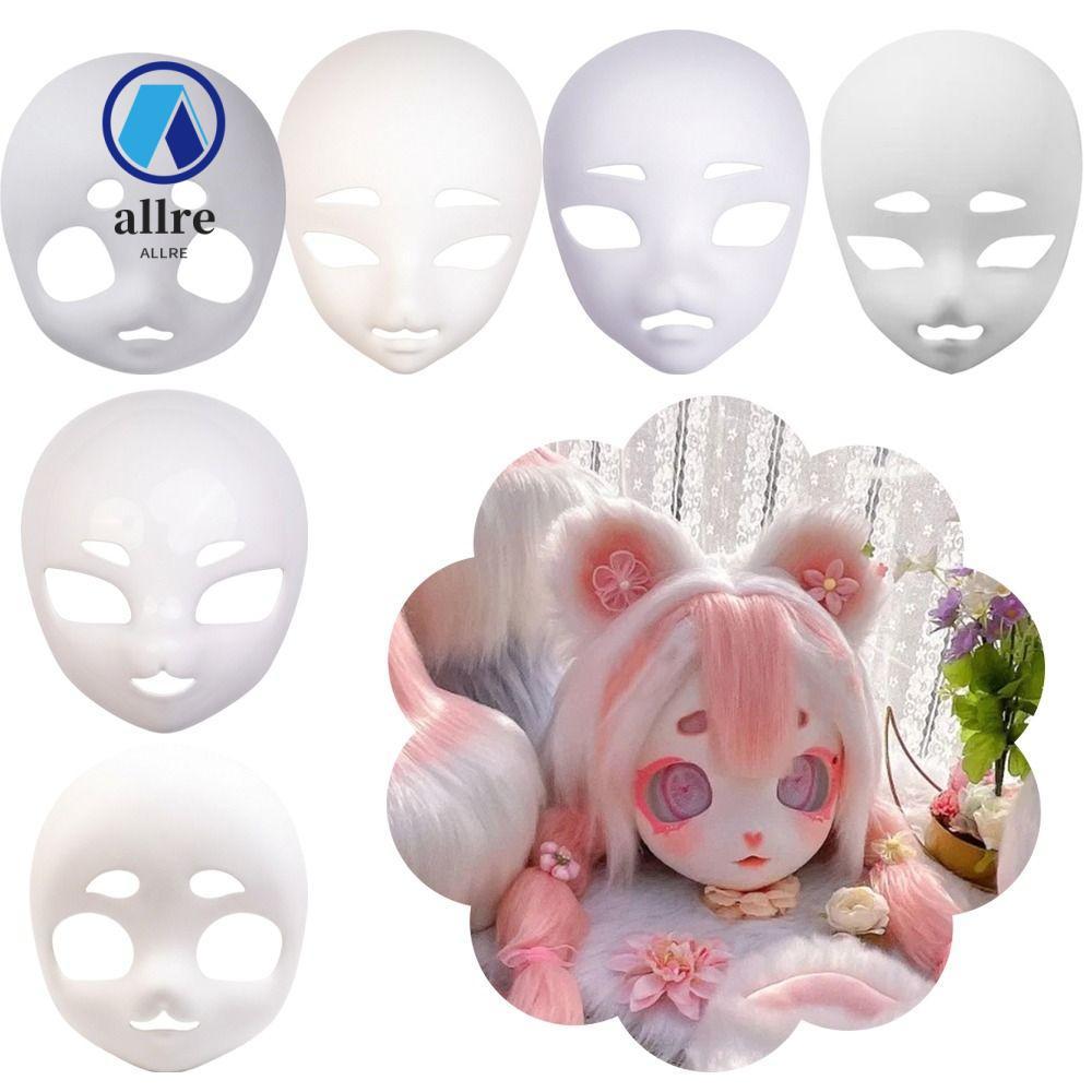 ALLRE Kigurumi ฐาน Beast Skull, DIY คอสเพลย์หัวแมว Skull, พลาสติกสัตว์ Furry อะนิเมะปาร์ตี้
