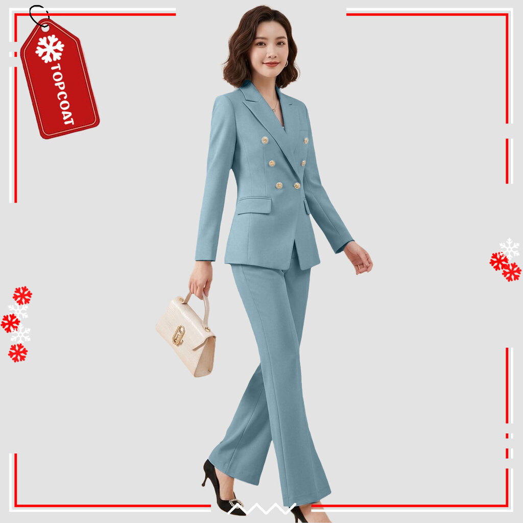 توب كوت طقم بدلة Lady Boss ـ نسائي — صورة 2