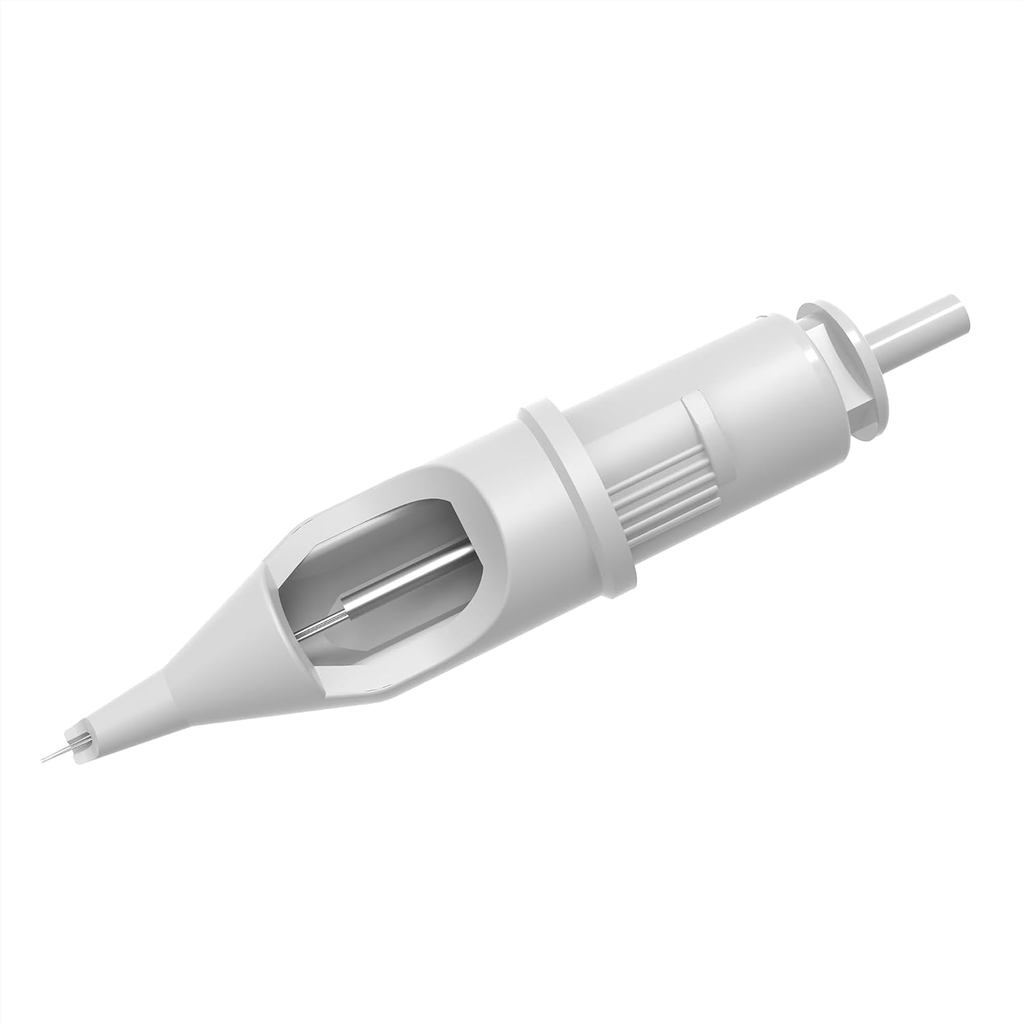 T-Tech Generation B Round Liners Tattoo Cartridge, Polymer Premium และ 316 Stainless Steel, EO Gas P