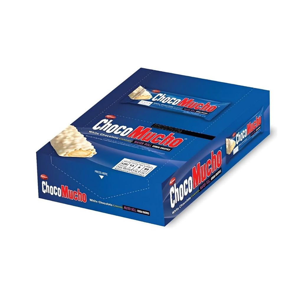 รีบิสโก้ ช็อกโกมูโชรสไวท์ช็อกโกแลต Choco Mucho White Chocolate 22g. Pack10