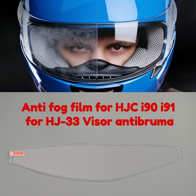 Anti หมอกฟิล์มสําหรับ HJC i90 i91 HJ-33 Anti หมอก visor ใส่ antibruma หมวกกันน็อครถจักรยานยนต์อุปกรณ