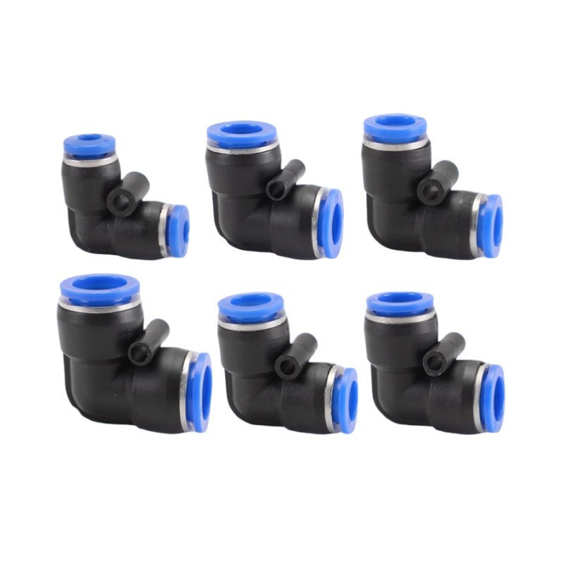 KH310PCS PEG ลด Unequal Tee Fitting, T-Type 3-Way Slip Lock Air Pipe Connector, PEG6-4 PEG8-4 PEG8-6