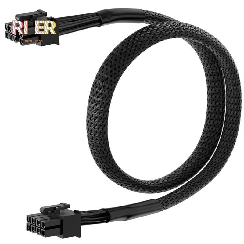 PCIe 8 Pin ถึง 6+ 2 Pin GPU Power Cable- การออกแบบถัก, ความยาว 60 ซม. สําหรับ A750GL A850GL รองรับ