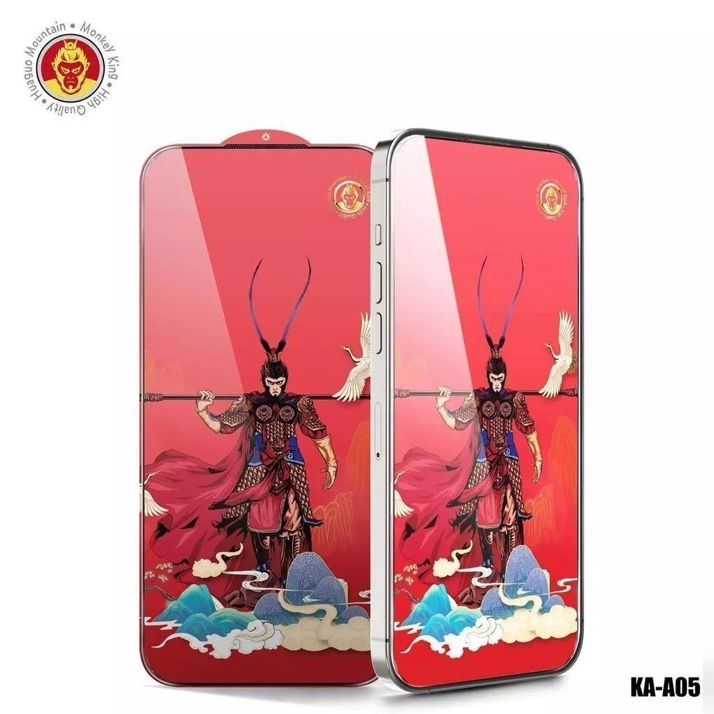 KA - A05 1 กล่องแก้วเทมเปอร์ 10 ชิ้น MONKEY KING สําหรับ XIAOMI POCO C40 C71 C81 PRO C85 F3 F3 GT F4