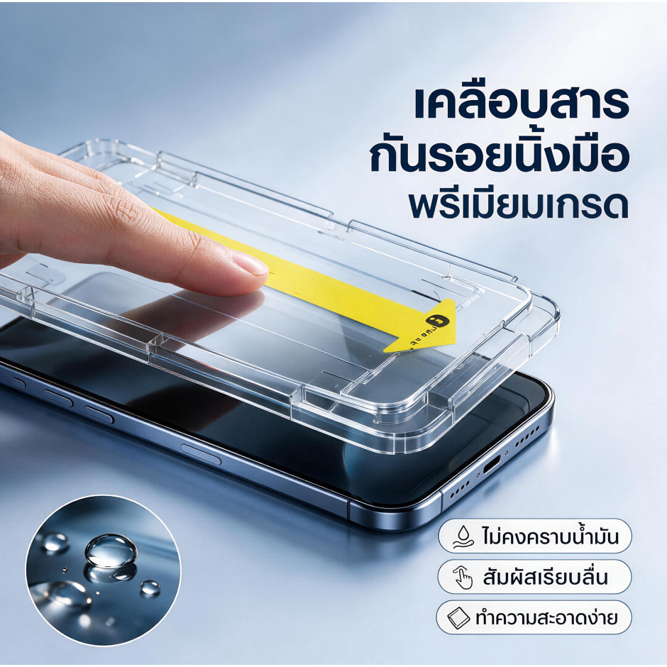 🍎🍎ฟิล์มกระจก iphone ฟิล์มกระจกหน้าจอ ความคมชัดสูง ป้องกันการแอบมอง สำหรับiPhone 17ProMax iphone 17 16 14 13   พร้อมส่ง