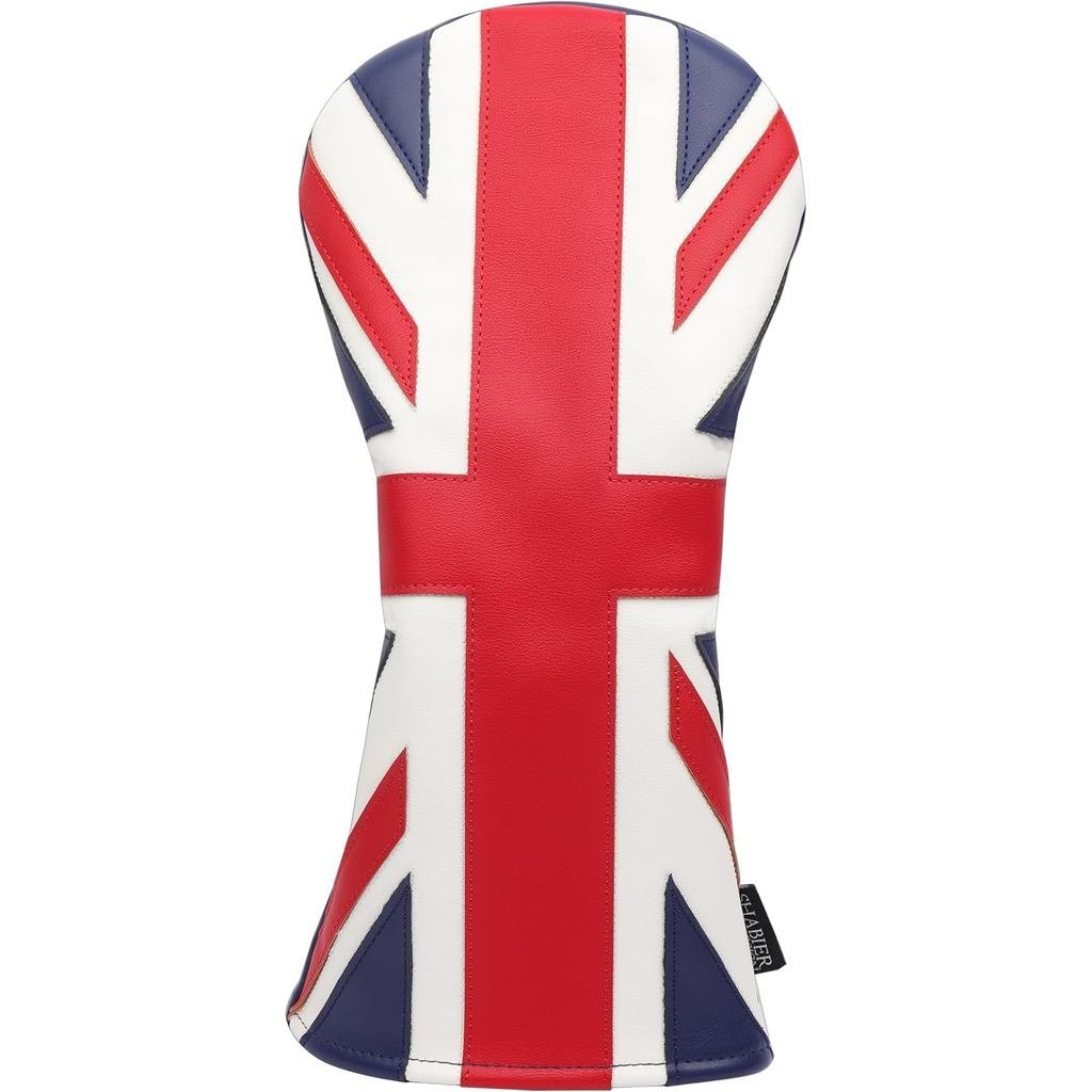 SHABIER United Kingdom Flag Golf Head Cover Golf Wood Club Headcover Driver Cover V1ED