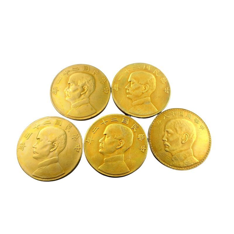 สวัสดี Rare Out-of-Print คําแนะนําสินค้าของแท้~~ Twenty-twenty-three Years Funaiyo 31g Gilt Gold Coi