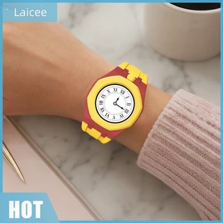เคสซิลิโคน Ceramics สำหรับ Swatch X APRoyal Pop Quick Release นาฬิกา สายรัด Soft Watchband สำหรับ Daily Commute ง่าย สวย ทันสมัย เหมาะออกกำลังกาย