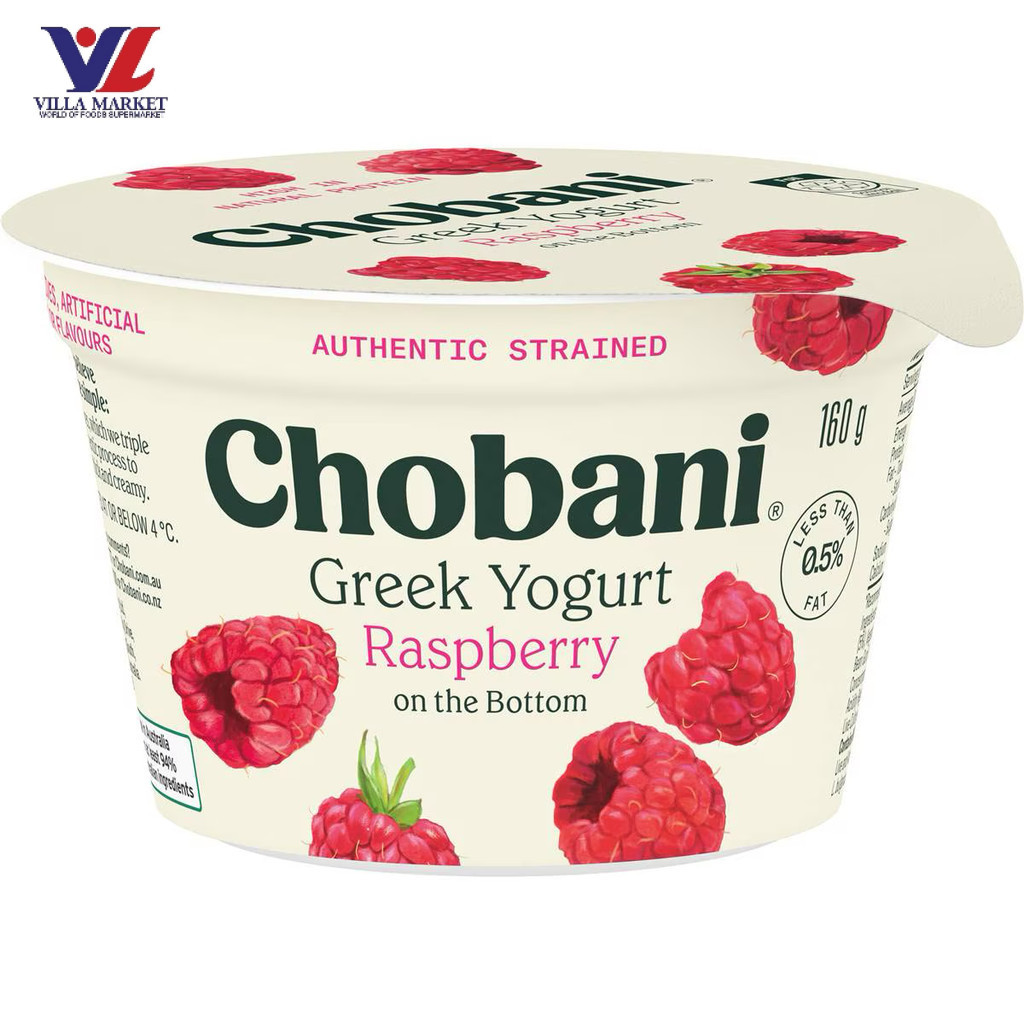 [สินค้าส่งด่วน] [2893] Chobani Greek Yoghurt Respberry 2893 โชบานี กรีนโยเกิร์ต รสราสเบอร์รี่