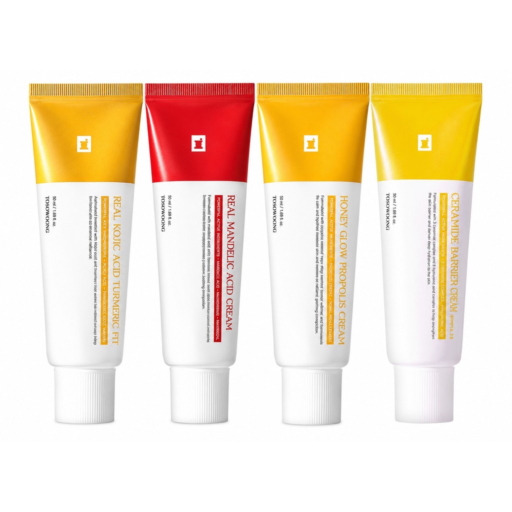 Tosowoong Cream 50ml / Kojic Acid / Mandelic Acid / Propolis / Ceramide
