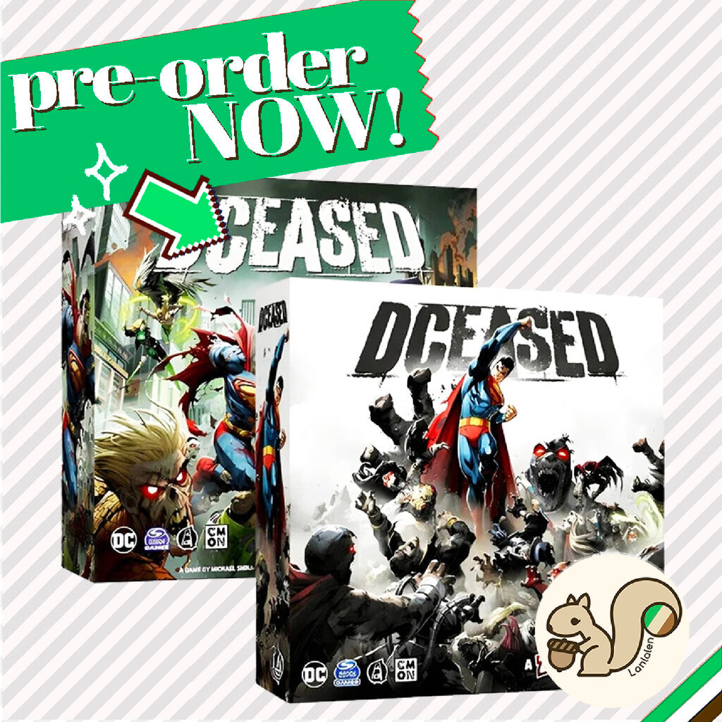 DCeased A Zombicide Game / Retail Pledge - Basic (Anti-Life) [Pre-Order] Board Game บอร์ดเกม