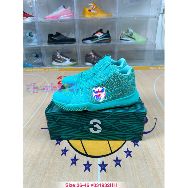 ระดับบริษัท Kyrie 3 Irving 3 Generation ผู้ชายผู้หญิงกีฬา Leisure Air Cushion รองเท้าบาสเก็ตบอล VKY1
