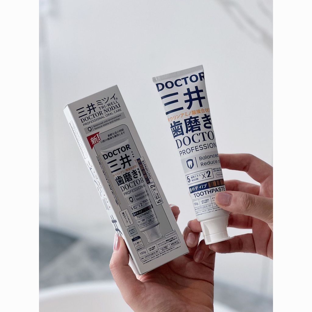 Japan Mitsui DOCTOR Fresh Whitening Breath Taurine นําเข้าทําความสะอาด Pioneer ยาสีฟัน Mitsui 2026-0