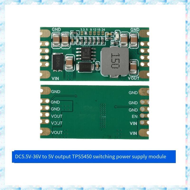 [RQMU] TPS5450 5A Bucks Switching Power Supply Module DC-DC DC5.5V-36V แรงดันไฟฟ้าเอาต์พุต Step-Down