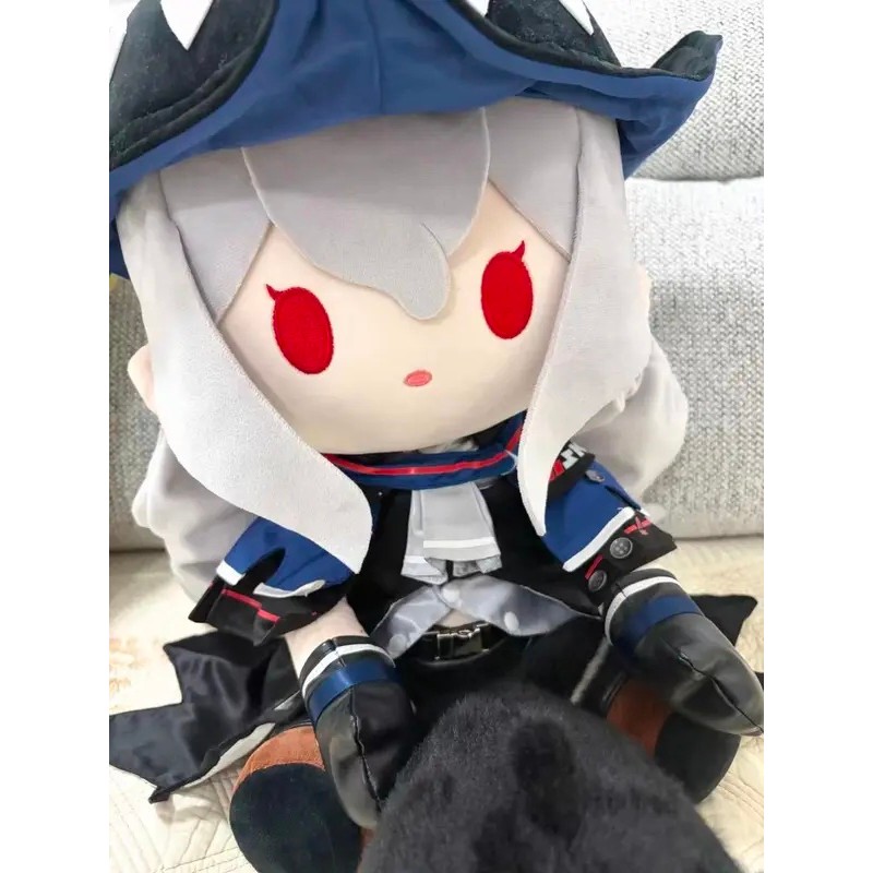 35 ซม.อะนิเมะ Arknights Skadi ตุ๊กตา Plush ตุ๊กตาการ์ตูนแต่งตัว Plushie หมอนของเล่นตัวเลขของขวัญ