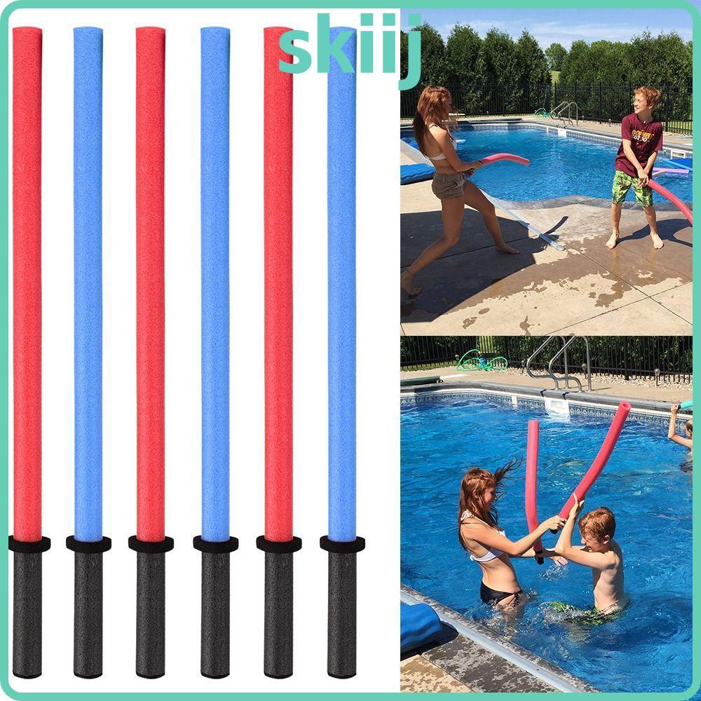 SKIIJ Pool Noodles Foam Light Saber Toy, Foam Party Favors Pool Noodle Stick, ของเล่นโฟมยาว Backyard