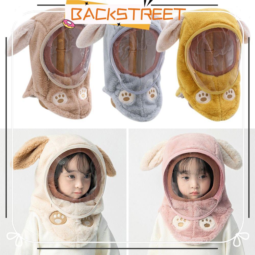 BACKSTAGE Fur Windproof Hats Children Ear Protection Cotton Winter hat