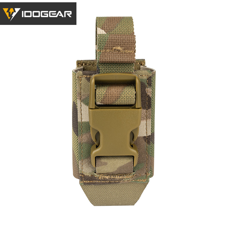 IDOGEAR Flash bang Pouch Quick Release MOLLE Tool Bag Pouch EDC Belt-Pouch 3593
