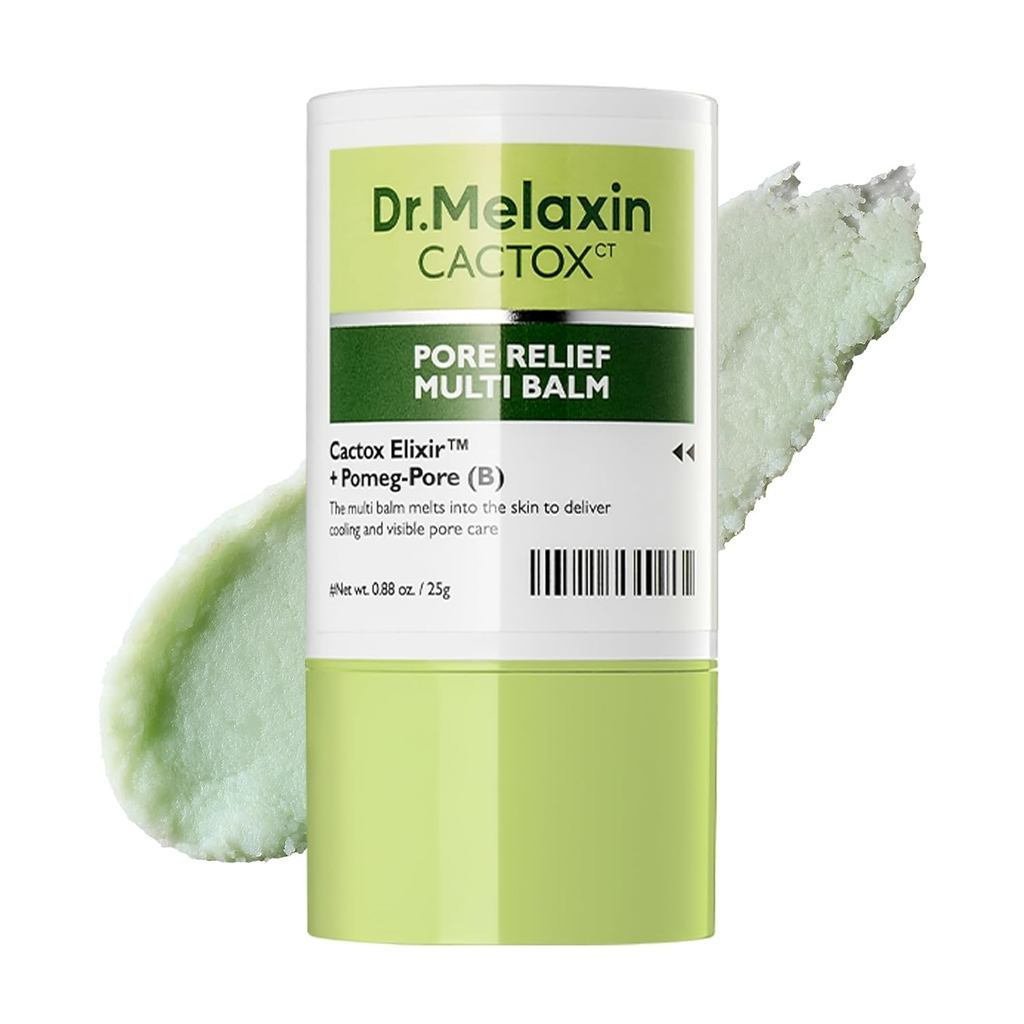 Dr.MelaxinCactoxPoreReliefMultiBalmStick–ZinPCA&ADENOSINECooling&De-PuffingFaceBalmforEnlargePores&P