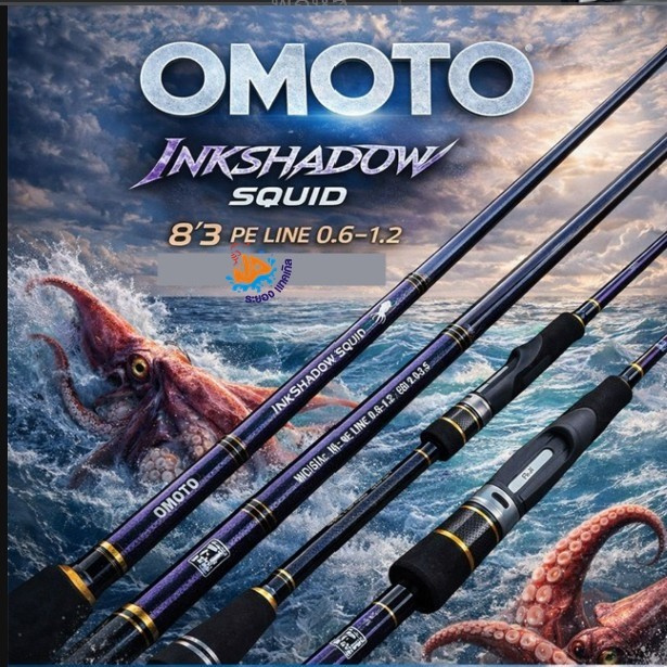 คันตกหมึก OMOTO รุ่น INKSHADOW SQUID ปี2026