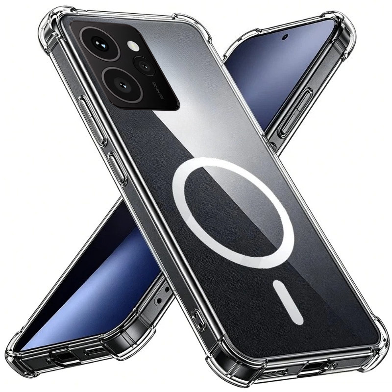 สําหรับ HMD Skyline กรณีถุงลมนิรภัยแม่เหล็กกันน้ําโปร่งใสฤดูใบไม้ร่วงความแม่นยําสําหรับ HMD Skyline 
