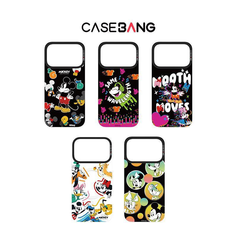 【แผ่นหลังแม่เหล็ก】For iPhone 13-17, CASEBANG Friends 2.0 Series ImagiSnap เคสแม่เหล็ก, เปลี่ยนกลับ, ป้องกันการตกกระแทกทหาร