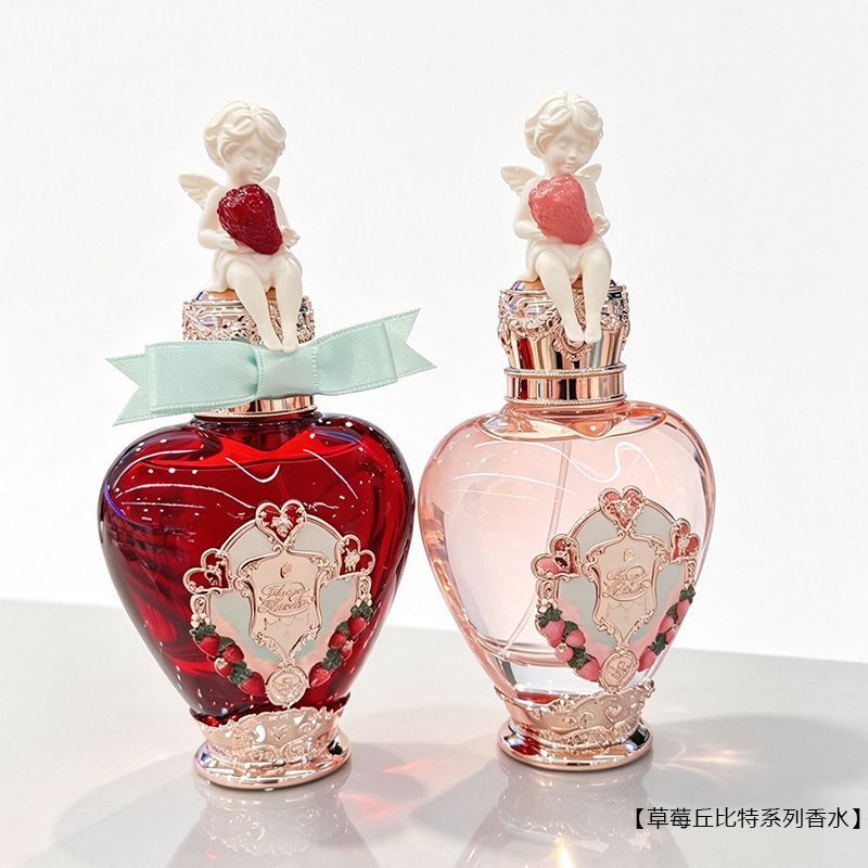 Flower Knows Perfume Strawberry Cupid Series Ladies Perfume Fresh Fruity Fragrance Lychee Rose สําหร