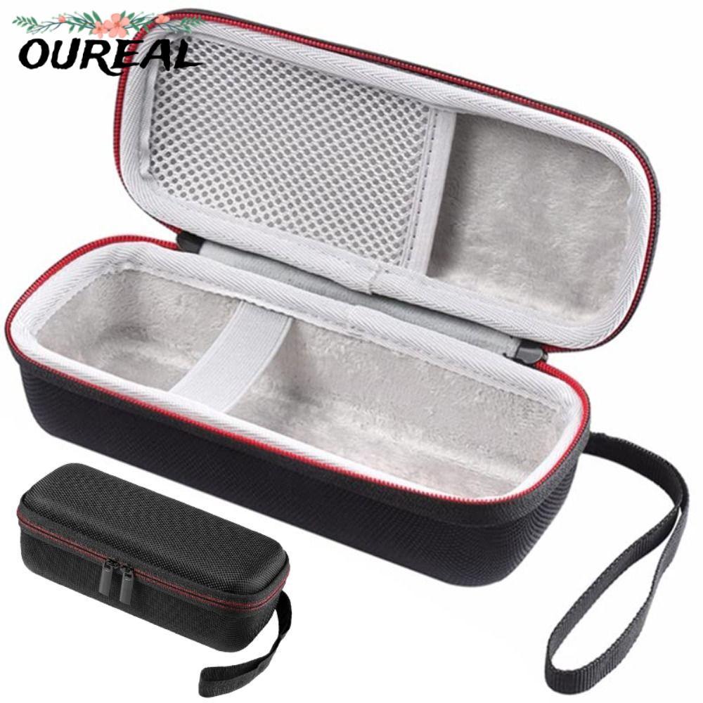 OUREAL , กันกระแทก EVA แบบพกพา Charger กล่อง, Professional Hard ทนทานกันน้ํา Power Bank กระเป๋าเก็บส