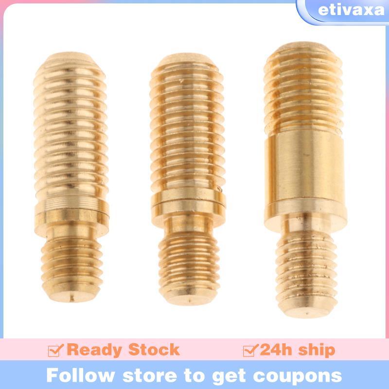 [Etivaxa] Pool Cue Joint Screw Pool Cue Connecting Screws Pool Cue Tip Screws Brass Pool Cue Joint P